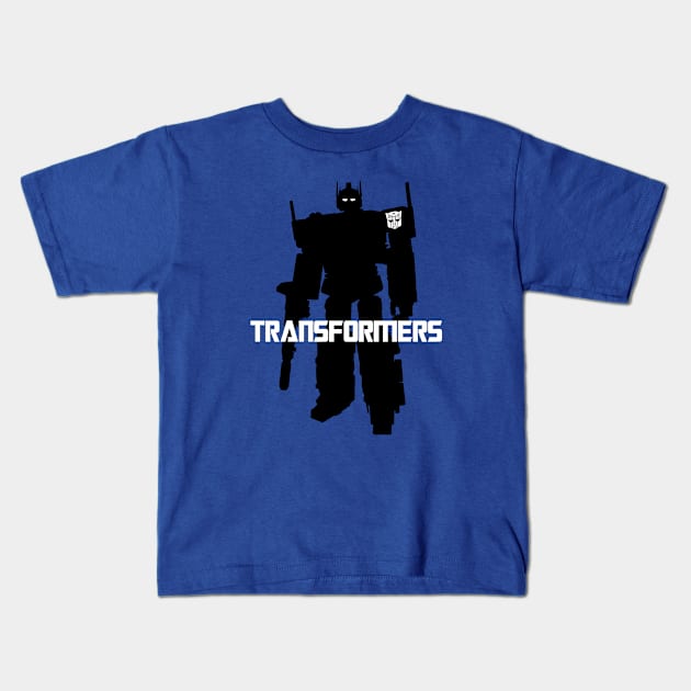 Transformers GEN 1 - Name silo - Optimus Kids T-Shirt by ROBZILLA